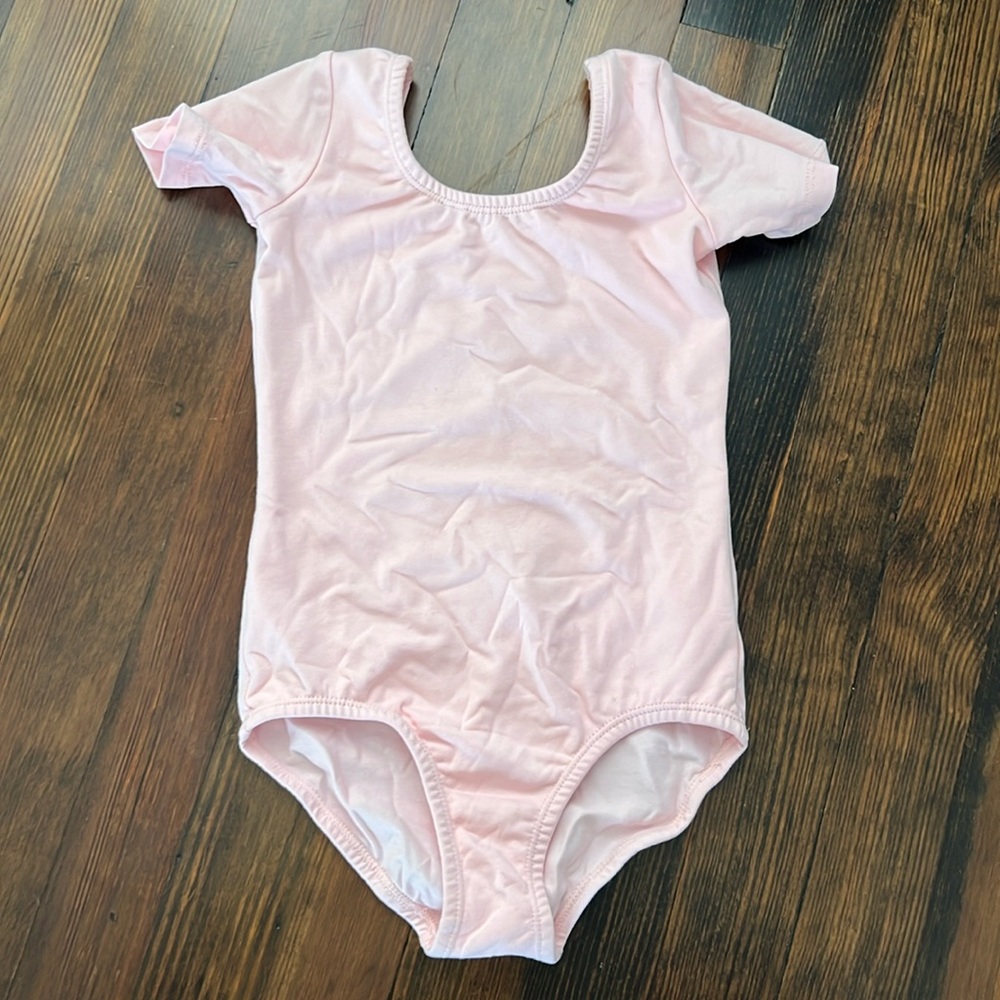 Pink girls ballet leotard, size: child small